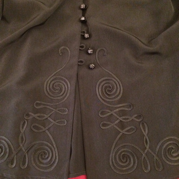 NWT Black button-down top - Picture 5 of 5